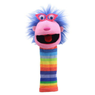 Maňásek na ruku - ponožková příšerka - Štrumplík - Gloria