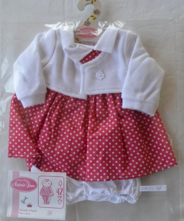 Obleček na miminko 40-42 cm - 166