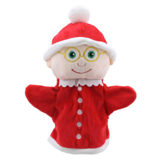 The Puppet Company – maňásek na ruku – Můj první vánoční maňásek – Paní Clausová