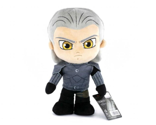 Geralt - plyšová postavička ze seriálu Zaklínač
