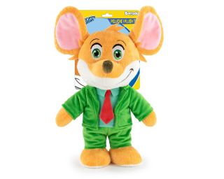 Geronimo - plyšová postavička z pohádek Geronimo Stilton