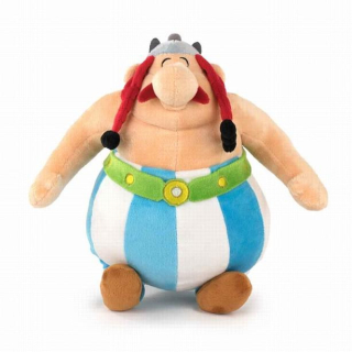 Obelix - plyšová postavička z pohádek Asterix a Obelix