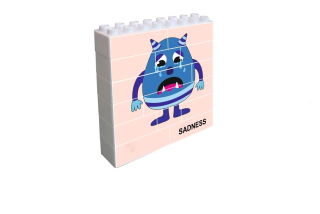 Smutek - Vertikální puzzle