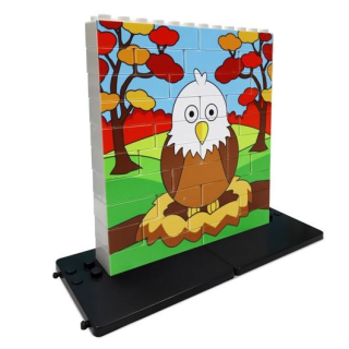 Orel - Vertikální puzzle