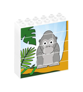Gorila - Vertikální puzzle - 8ks