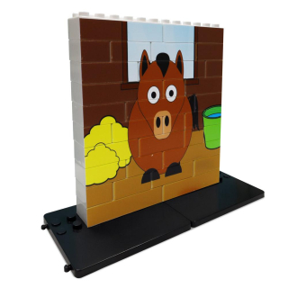 Kůň - Vertikální puzzle
