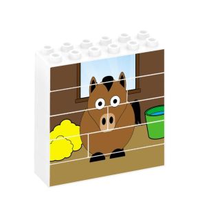 Koník - Vertikální puzzle