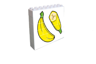 Banán - Vertikální puzzle