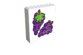 Hroznové víno - Vertikální puzzle