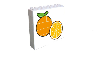 Pomeranč - Vertikální puzzle