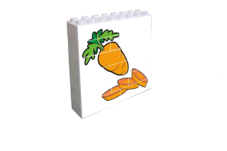 Mrkev - Vertikální puzzle