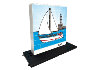 Loď - Vertikální puzzle