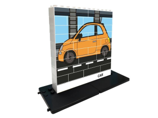 Auto - Vertikální puzzle