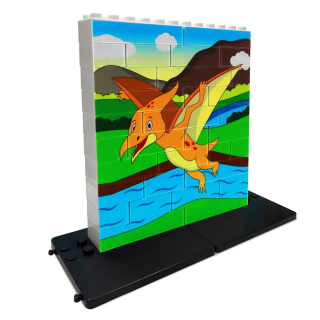 Pterodaktyl - Vertikální puzzle
