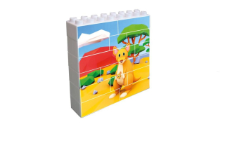 Klokani - Vertikální puzzle