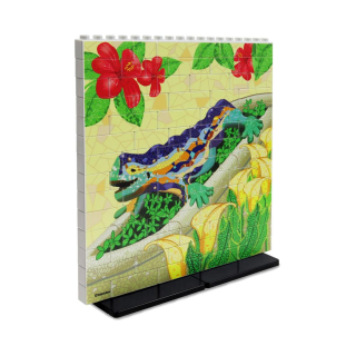 Ještěrka - Vertikální XL puzzle