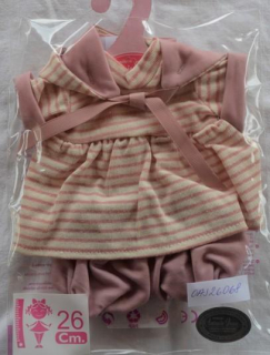 Obleček na miminko 26 cm - 068