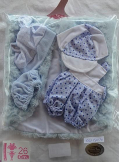 Obleček na miminko 26 cm - 070
