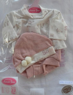 Obleček na miminko 33 cm - 065