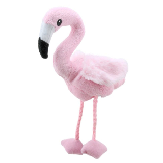 Prstový maňásek -Plameňák
