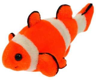 Prstový maňásek - Klaun očkatý - "Nemo"
