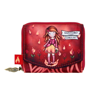Peněženka "Fire In My Heart" od firmy SANTORO Gorjuss