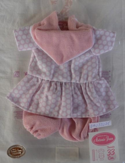 Obleček na miminko 33 cm - 075