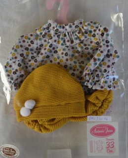 Obleček na miminko 33 cm - 076