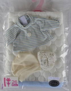 Obleček na miminko 26 cm - 073