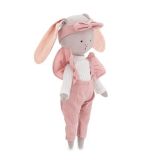Králíček Lucinka v růžových šatech od firmy ORANGE TOYS