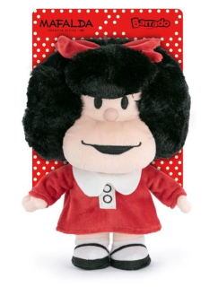 Mafalda - plyšová postavička z komiksu Mafalda