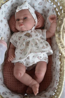 Reborn miminko - Můj malý reborn - Tufi v košíčku od Antonio Juan