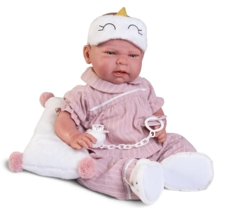 Reborn miminko - Sweet Reborn Lea s polštářkem od Antonio Juan ze Španělska