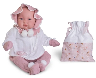 Miminko - Můj první reborn Alexandra se sáčkem na svačinu od firmy Antonio Juan ze Španělska