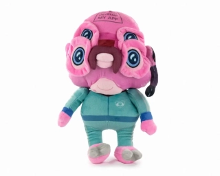 Glootie - plyšová postavička ze seriálu Rick and Morty