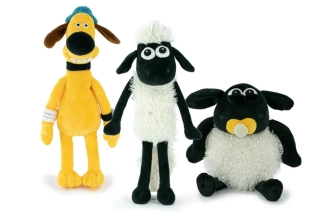 Ovečka Shaun - set postaviček z pohádky Ovečka Shaun