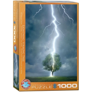 Úder blesku - Puzzle Eurographics 1000