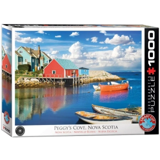 Rybářská vesnička - Puzzle Eurographics 1000