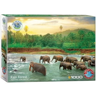 Zvířecí království - Puzzle Eurographics 1000