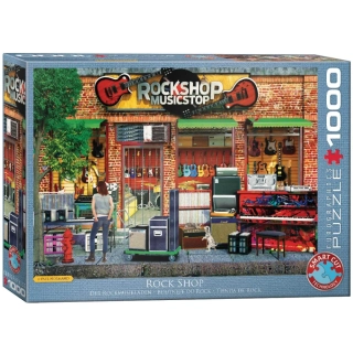 Rockový obchod - Puzzle Eurographics 1000