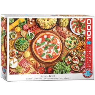 Italská kuchyně  - Puzzle Eurographics 1000