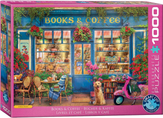 Knižní kavárna - Puzzle Eurographics 1000