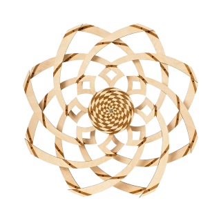 Wood Trick  "Hypnotický vír" - 3D dřevěné mechanické puzzle 