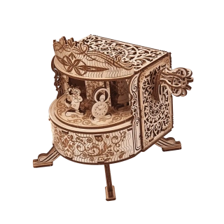 Wood Trick  "Pohádkové divadlo" - 3D dřevěné mechanické puzzle 