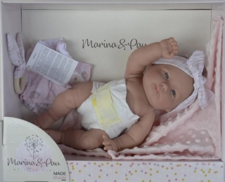 Realistické miminko - holčička Poppy od španělské firmy Marina & Pau