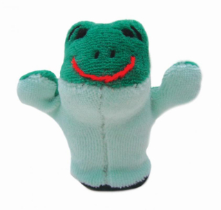 Prstový maňásek - Žabka