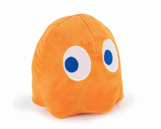 Oranžový duch - plyšová postavička ze hry Pac-Man
