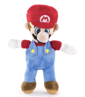 Mario - plyšová postavička z her Super Mario
