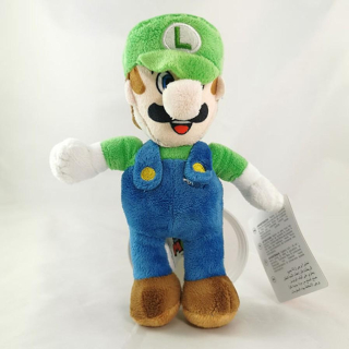Luigi - plyšová postavička z her Super Mario