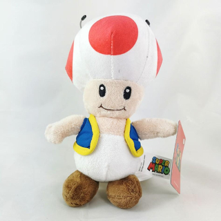 Toad - plyšová postavička z her Super Mario